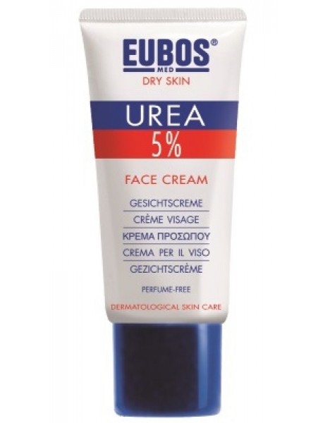 Eubos Urea 5% Face Cream Εντατική Ενυδατική Κρέμα Προσώπου 50ml