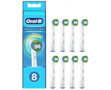 Oral-B Precision Clean CleanMaximiser XXL Pack Ανταλλακτικές Κεφαλές για Ηλεκτρική Οδοντόβουρτσα 8τμχ
