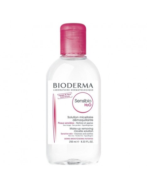 Bioderma Sensibio H2O Εξαιρετικά ήπιο διάλυμα καθαρισμού για το ευαίσθητο δέρμα 250ml