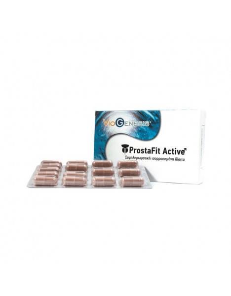VioGenesis Prostafit Active (Φόρμουλα για τον Προστάτη)  30 Caps