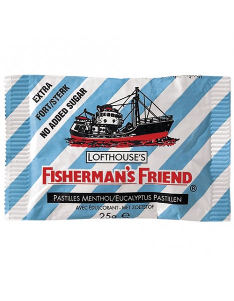 Fisherman's friend καραμέλες Original χωρίς ζάχαρη (μπλε)
