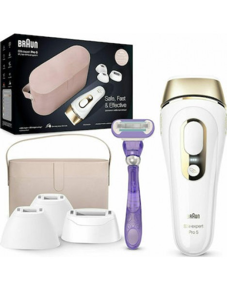 Braun Silk-expert Pro Σετ Αποτρίχωσης Laser για Πρόσωπο, Σώμα & Μπικίνι PL5347