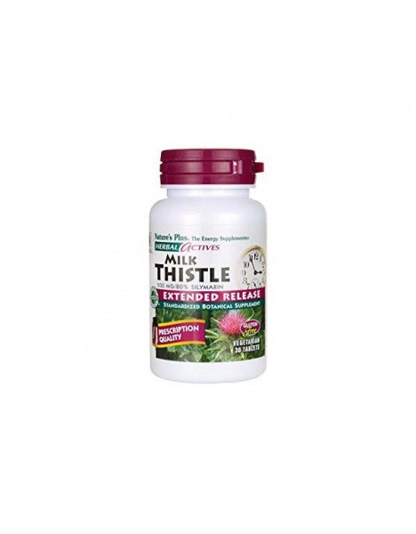 Nature's Plus Milk Thistle 500mg Extended Release 30 veg.tabs