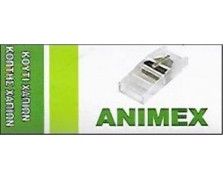 Animex Θήκη Χαπιών με Κόφτη σε Διάφανο χρώμα 3559