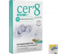 Vican Cer’8 Junior Εντομοαπωθητικά Αυτοκόλλητα Κατάλληλα για Παιδιά 24τμχ