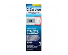 Clearblue Ψηφιακό Τέστ Εγκυμοσύνης Για Πρόωρη Ανίχνευση 1 Τμχ