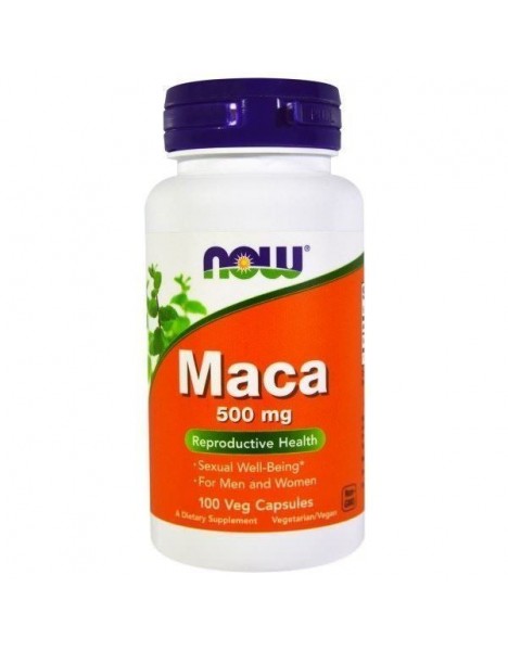 Now Foods Maca 500mg, 100Veg Capsules