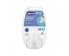 Chicco Physio Anti-Colic Θηλή Σιλικόνης Ροή Φαγητού 6m+ 2 Τεμάχια