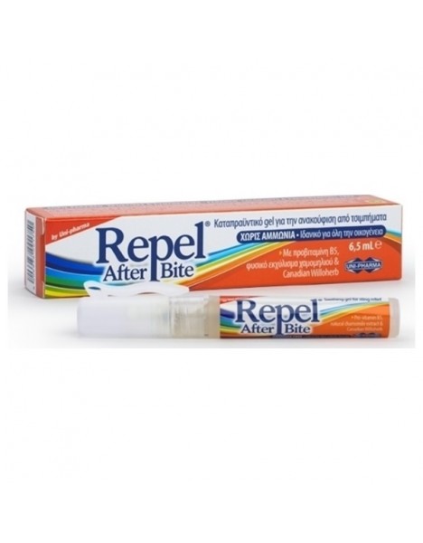 Uni-Pharma Repel After Bite 12m+ Καταπραϋντικό Gel για την ανακούφιση από τσιμπήματα 6.5ml