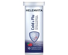 Helenvita Cold & Flu 10 Αναβράζοντα Δισκία - Συμπλήρωμα Διατροφής Για Αντιμετώπιση Συμπτωμάτων Της Γρίπης & Του Κρυολογήματος