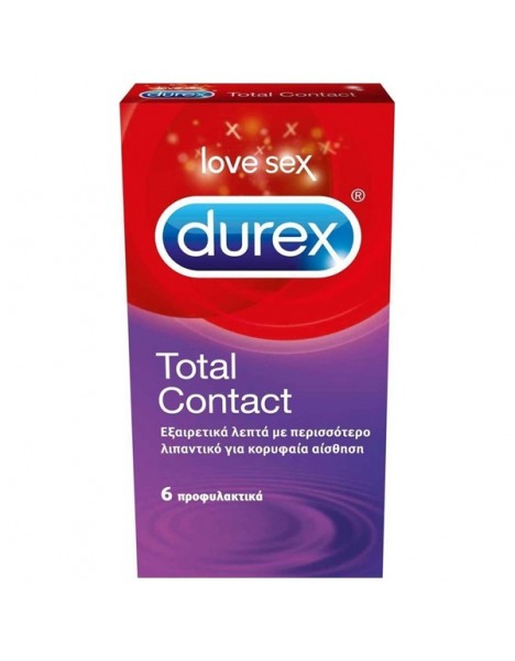 Προφυλακτικά Durex total contact 6's