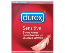 Προφυλακτικά Durex sensitive 3's