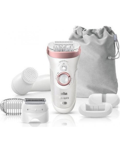 Braun Silk Epil 9 & Facial Brush Σετ Αποτρίχωσης Epilator για Πρόσωπο, Σώμα & Μπικίνι SES9/880