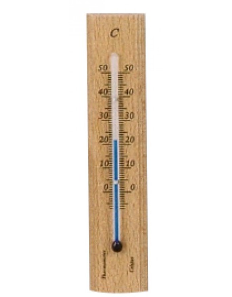 Θερμόμετρο χώρου ξύλινο