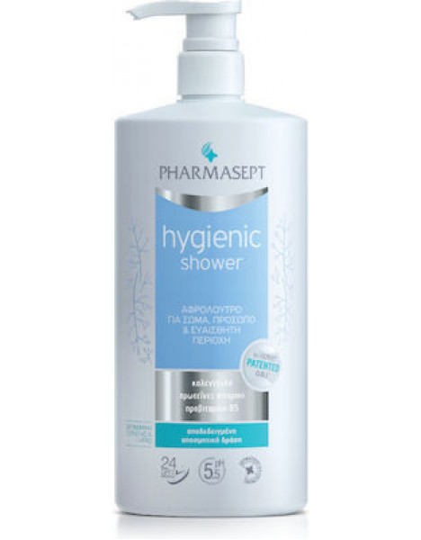 Pharmasept Tol Velvet Hygienic Calendula Αφρόλουτρο για Πρόσωπο, Σώμα & Ευαίσθητη Περιοχή με Ήπια Αντισηπτική Δράση (με Αντλία) 1000ml