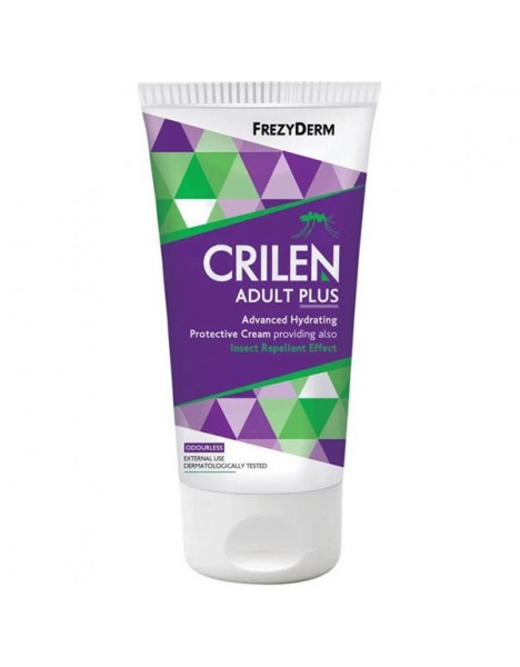 Frezyderm Crilen Adult Plus Αοσμο Ενυδατικό Εντομοαπωθητικό Γαλάκτωμα 125ml