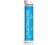 Leriva Pharma Immuvit Electrolytes Λεμόνι 20 αναβράζοντα δισκία