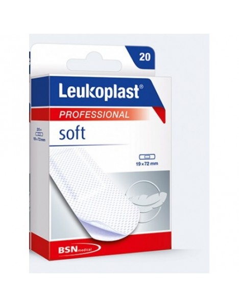 Leukoplast Professional Soft 2 μεγέθη (19mm X 72mm) + (38mm X 72mm)