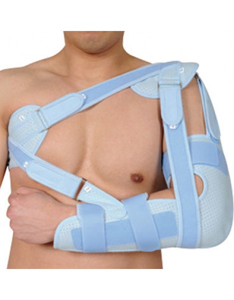 Vita Orthopaedics 03-2-036 Kenny Howard Ρυθμιζόμενος Φάκελος Ανάρτησης Ακρωμιοκλειδικής Αριστερής Πλευράς σε Γαλάζιο Χρώμα