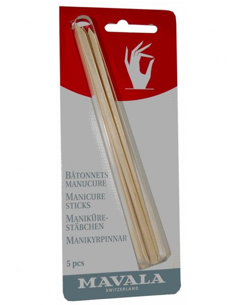 Mavala Manicure Sticks Μη τραυματικοί Ξύλινοι Ράβδοι 8τμχ