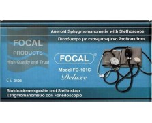 Focal FC-101C Deluxe Αναλογικό Πιεσόμετρο Μπράτσου με Στηθοσκόπιο 