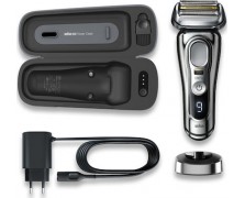 Braun Series 9 9426s Wet & Dry Μαύρο-Χρώμιο Ξυριστική Μηχανή Προσώπου Επαναφορτιζόμενη