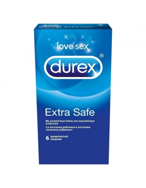Durex Extra Safe 6τμχ 