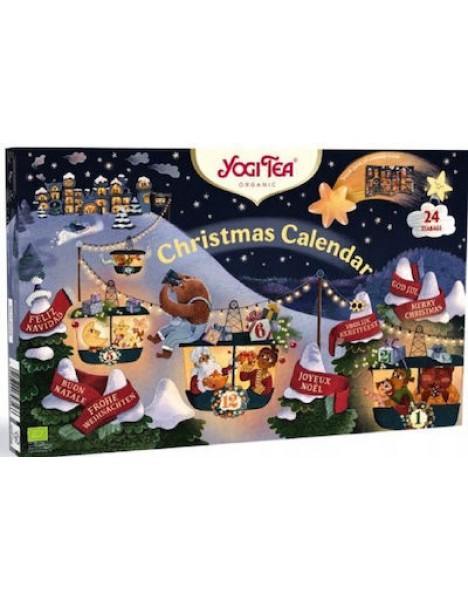 Yogi Tea Christmas Calendar Xριστουγεννιάτικο Ημερολόγιο Με Τσάι 24 φακελάκια