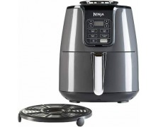 Ninja 4-Quart Φριτέζα Αέρος με Αποσπώμενο Κάδο 3.8lt Ασημί AF100EU