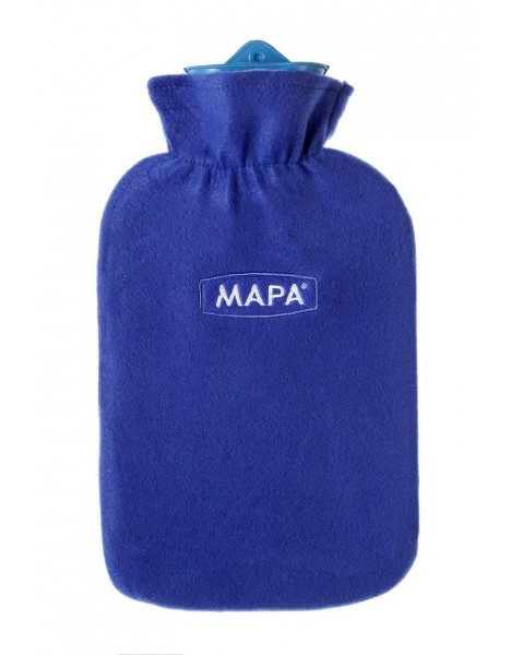 MAPA Θερμοφόρα νερου Γαλλίας 2 L με fleece επένδυση μπλε