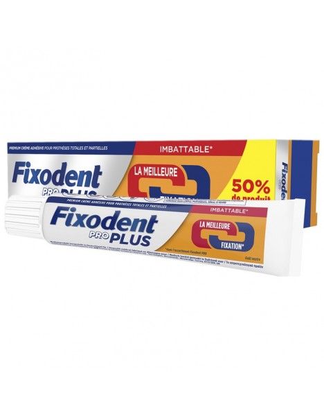 Fixodent Pro Plus Duo Action Στερεωτική Κρέμα για Τεχνητές Οδοντοστοιχίες 60gr