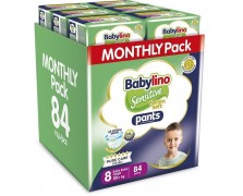 Babylino Pants Cotton Soft πανα βρακακι Unisex Monthly Pack No8 Extra Extra Large (20kg+) 84τεμ