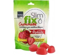 Intermed Slim Fix Strawberry Gummies, (Ζελεδάκια για Απώλεια Βάρους με Γεύση Φράουλα), 210g.