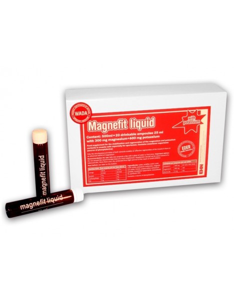 Magnefit Liquid Μαγνήσιο Πόσιμο (20 αμπούλες / 25 ml)