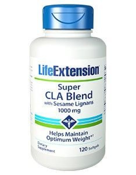 Life Extension Super CLA Blend with Cesame Lignans Σημαντική μείωση του λίπους και Μυϊκή Τόνωση 120caps