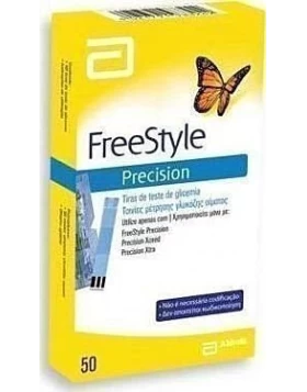 Ταινίες Μέτρησης Γλυκόζης Freestyle Precision 50 ταινίες