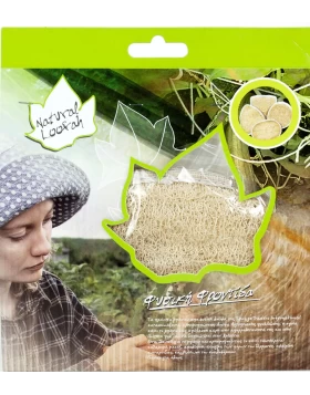 Λούφα παλάμης με λάστιχο NATURAL 