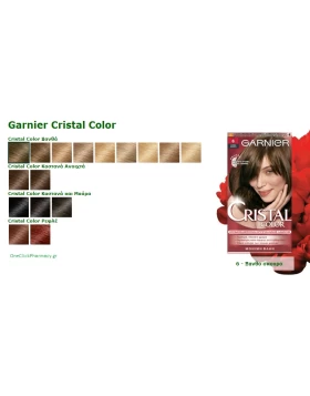 Garnier Cristal Color Μόνιμη Βαφή Ξανθό Σκούρο Νο.6