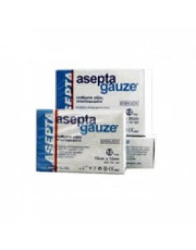 Asepta Gauze Sterile Επιθέματα Γάζας αποστειρωμένα 15x30/12τμχ