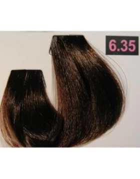 Silky Color Professional Σωληνάριο 6.35 Σκούρο Χρυσό Μαονί Ξανθό 100g