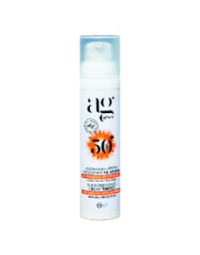 Ag Pharm Face Sunscreen με χρώμα SPF50+ 75ml