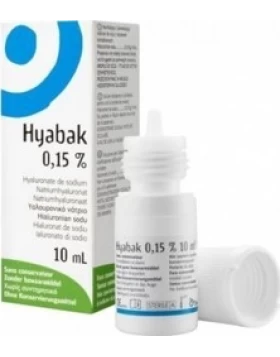 Hyabak Eye Solution 0.15% 10ml Thea Synapsis