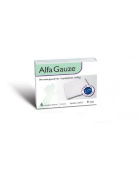 Alfa Gauze Αποστειρωμένη Γάζα 15cm x 15cm 12τμχ KARABINIS MEDICAL
