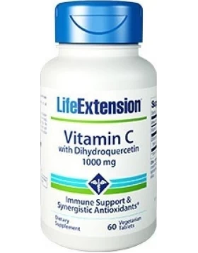 Life Extension Vitamin C με διυδροκουερσετίνη 1000mg Ενίσχυση του ανοσοποιητικού & αντιοξειδωτική πρ