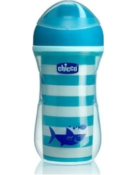 Chicco Active Cup μπλε 14m+ 266ml 06981-20