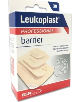 Leukoplast Professional Barrier 4 μεγέθη 22 x 38 + 38 x 38 + 22 x 72 + 38 x 63, 30 τμχ.