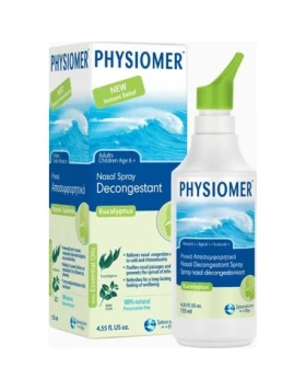 Physiomer Hypertonic Nasal Spray Eucalyptus Αποσυμφορητικό Ρινικό Διάλυμα Παιδιά 6+ και Ενήλικες 135