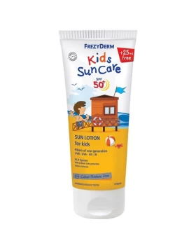 Frezyderm Sun Kid's Lotion SPF50+ Παιδικό Αντηλιακό Γαλάκτωμα Προσώπου και Σώματος 175ml.