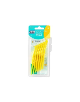 TePe Angle Μέγεθος 4 0.7mm 6τμχ Κίτρινο 