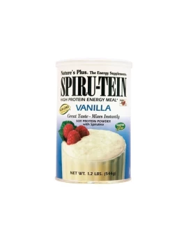 Nature's Plus, SpiruTein Vanilia, Υποκατάστατο Γεύματος 1.05lb 544gr 